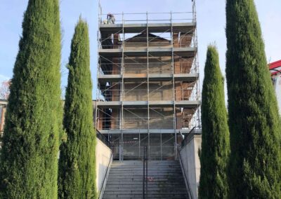 Noleggio ponteggi edificio religioso Faloppio Como